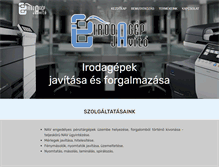 Tablet Screenshot of irodagepjavito.hu